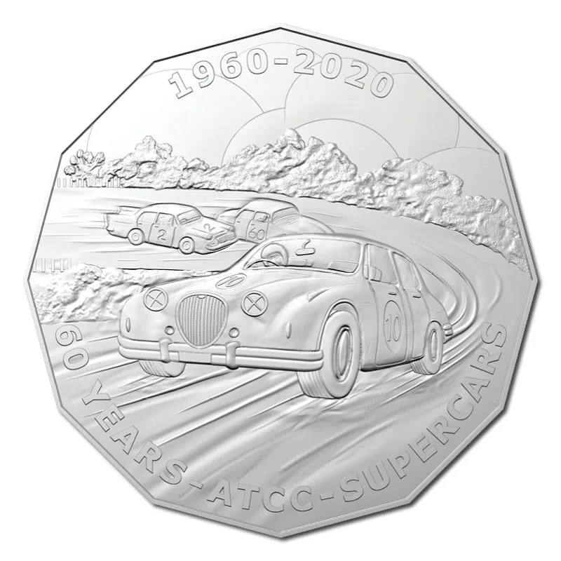 Australian Touring Car Champions 1960 to 2020 Over 60 Years of the Supercars Nine 50 Cent Unique and Rare