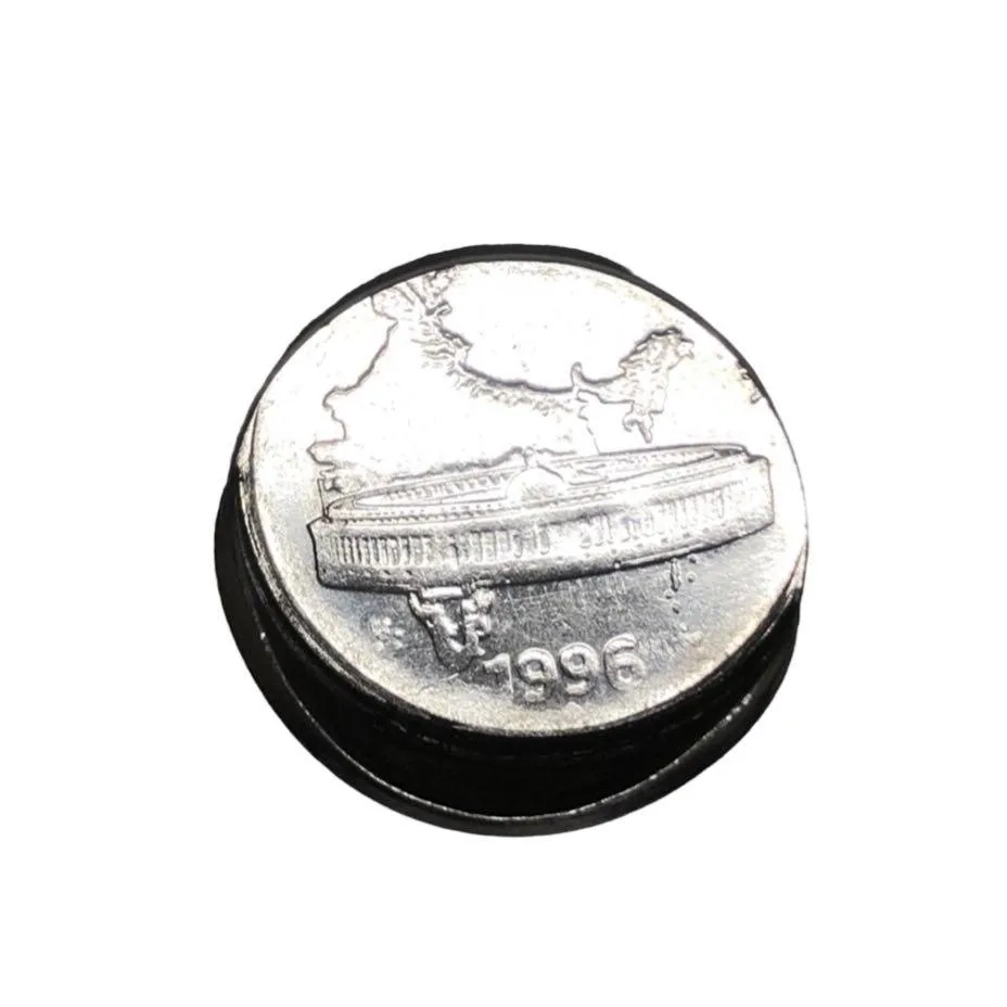 50 Paisa FSS 1996 Issue Die Cap Error Very Unique and Rare