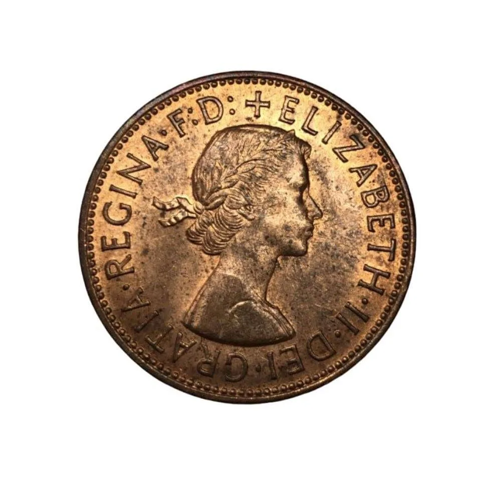 ONE Penny 1967 Issue Queen Elizabeth II Gratia Regina
