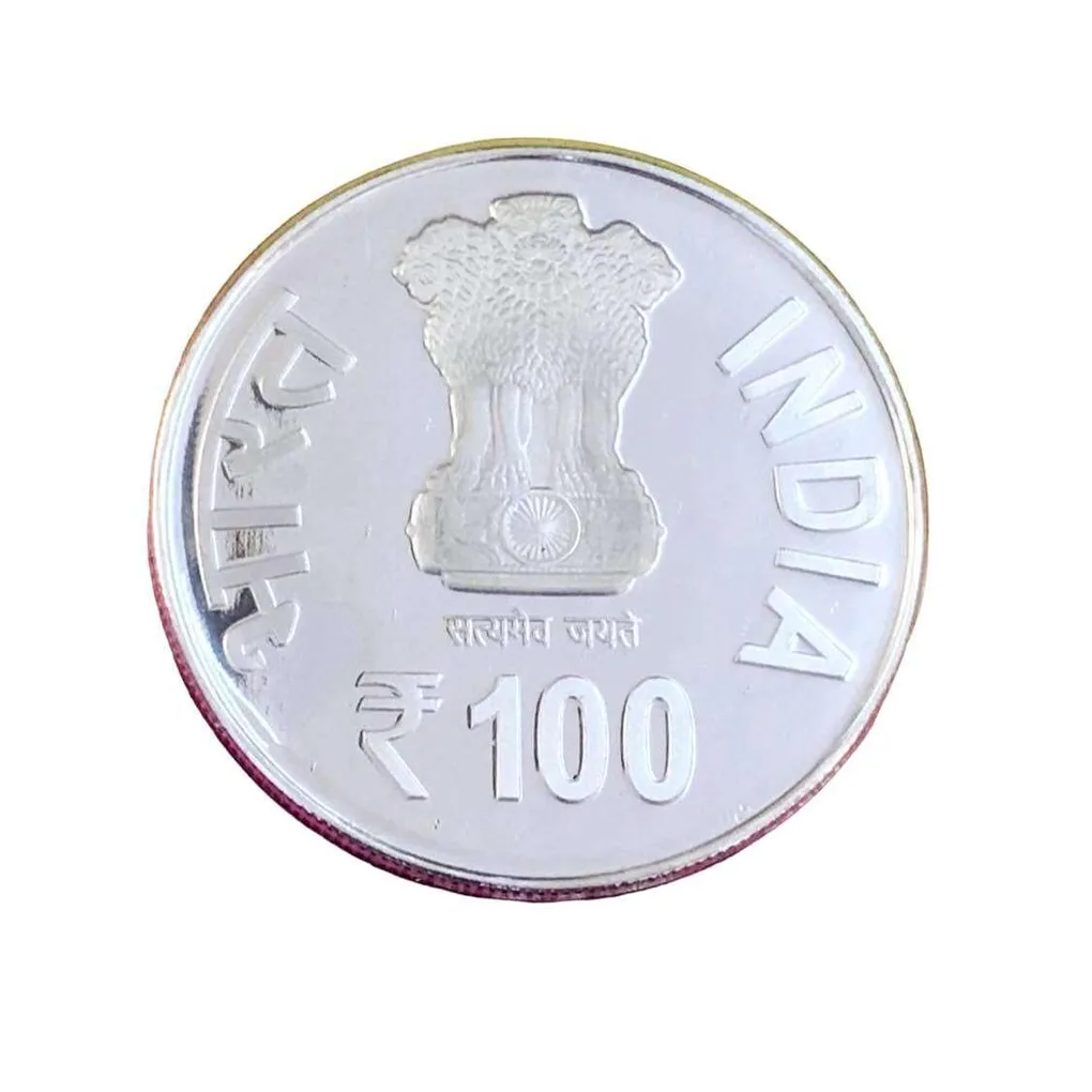 Rs 100 Latest issue Mann Ki Batt Sabke Sath Coin UNC Coin With Folder Packing