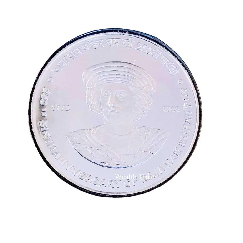 Rs 250 Raja Ram Mohan Roy UNC Folder Set Issued by Kolkata Mint