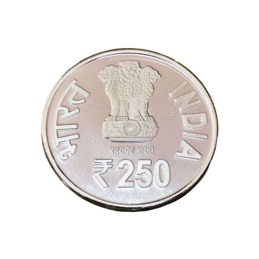 Rs 250 Latest issue Raja Ram Mohan Roy Coin Proof Coin