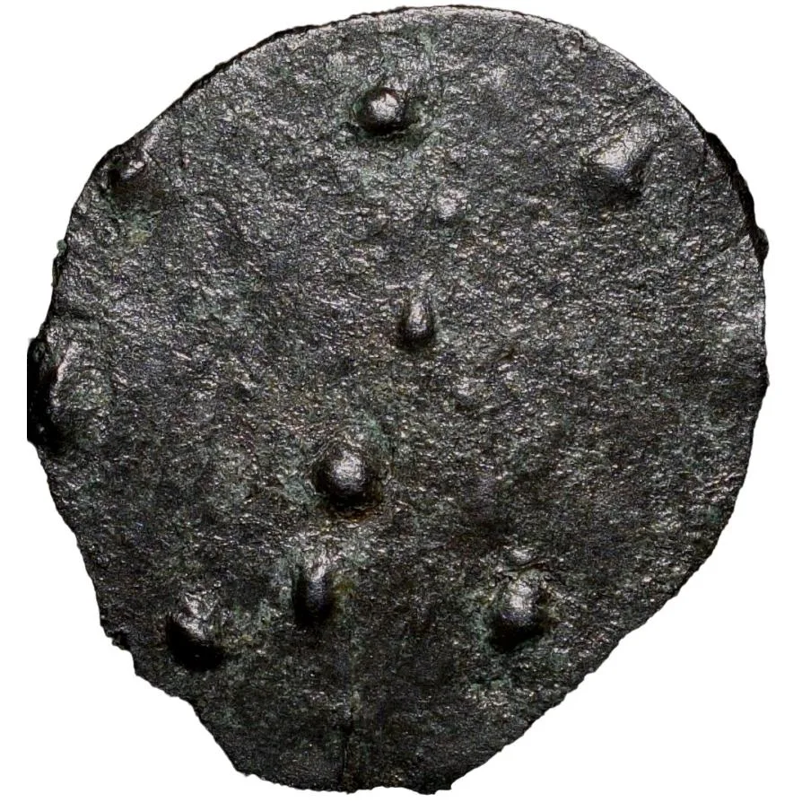 Potin Fractional Unit of Satavahan Dynasty (1st Cen. BC) from Banavasi Region with Elephant Rare