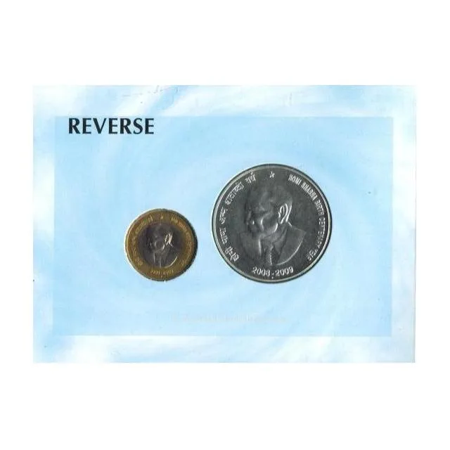Rs 100 India Government Mint UNC Homi Bhabha Birth Centenary Commemorative Coin