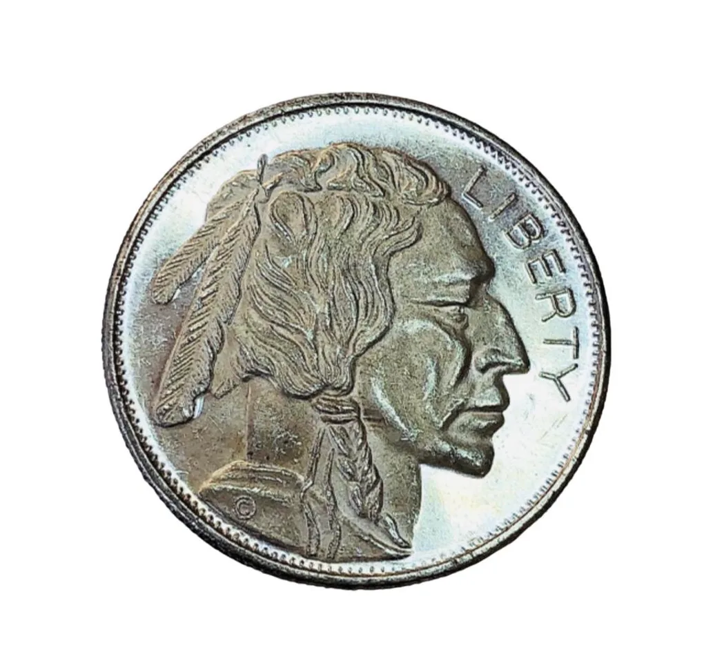 1 Dollar American Silver Buffalo Bullion Coin US Mint 999 Silver