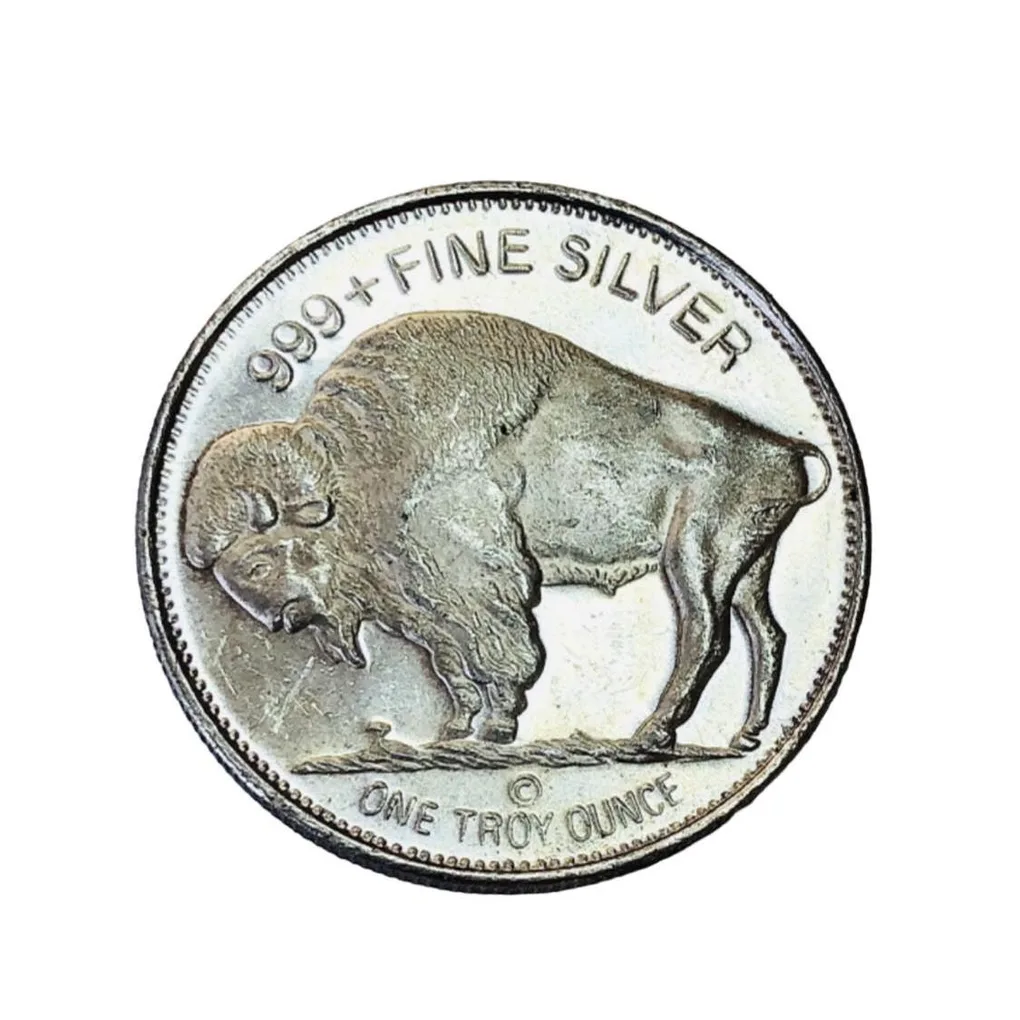 1 Dollar American Silver Buffalo Bullion Coin US Mint 999 Silver