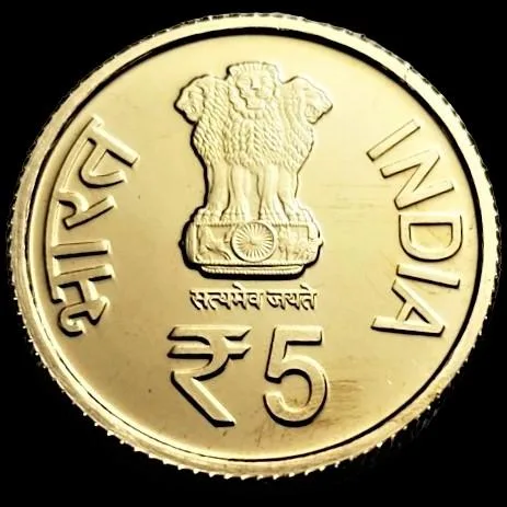Extremely Rare Limited issue 5 Rupee M G Ramachandran Birth Centenary Coin in Top Bunc Grade UNC Set Loose Commemorative Coin
