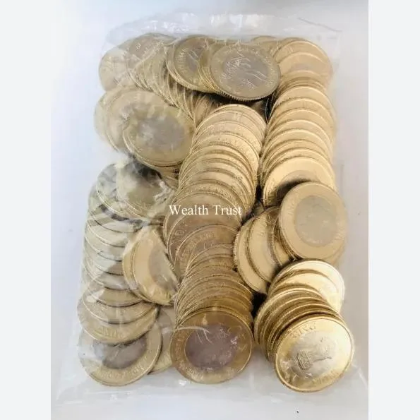 Rs 10 Rupee New Coin RBI 10 Coin Lot 75 Year Of Independence Packet India Issue 2023 Mumbai Mint Ltd