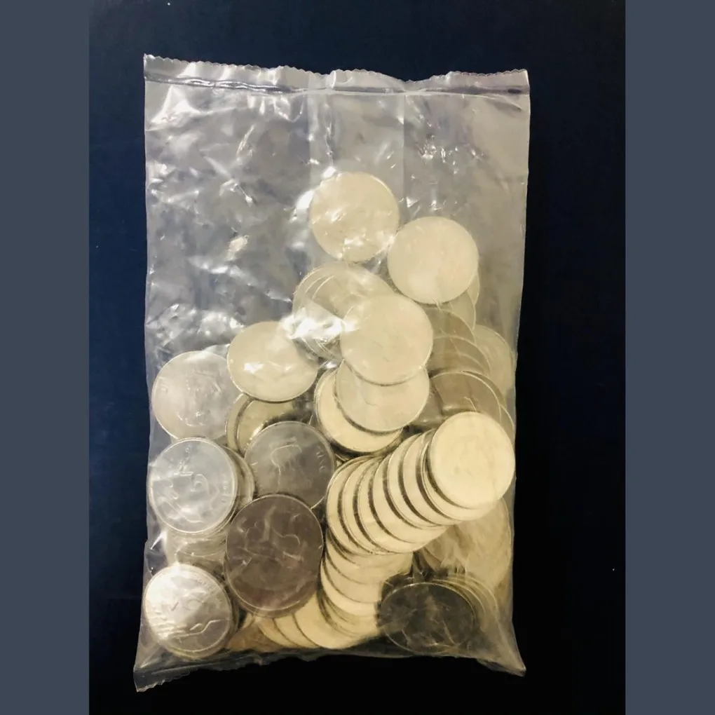 Rs 2 Definitive Issue 100 Coin Pouch RBI Seal Pouch Kolkata Mint 2021 Drop Series Extreme Rare