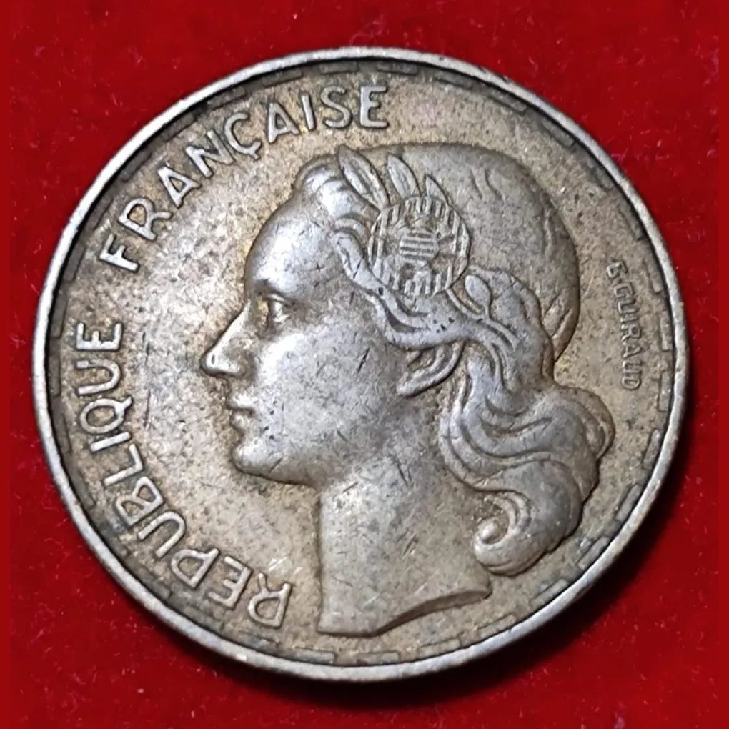 1953 France 50 Francs Rare Coin Lowest Price #N162