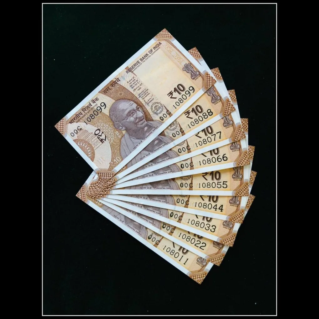 Rs 10 India Banknote Fancy Set 108011 to 108099 GEM UNC Unique Latest Issue