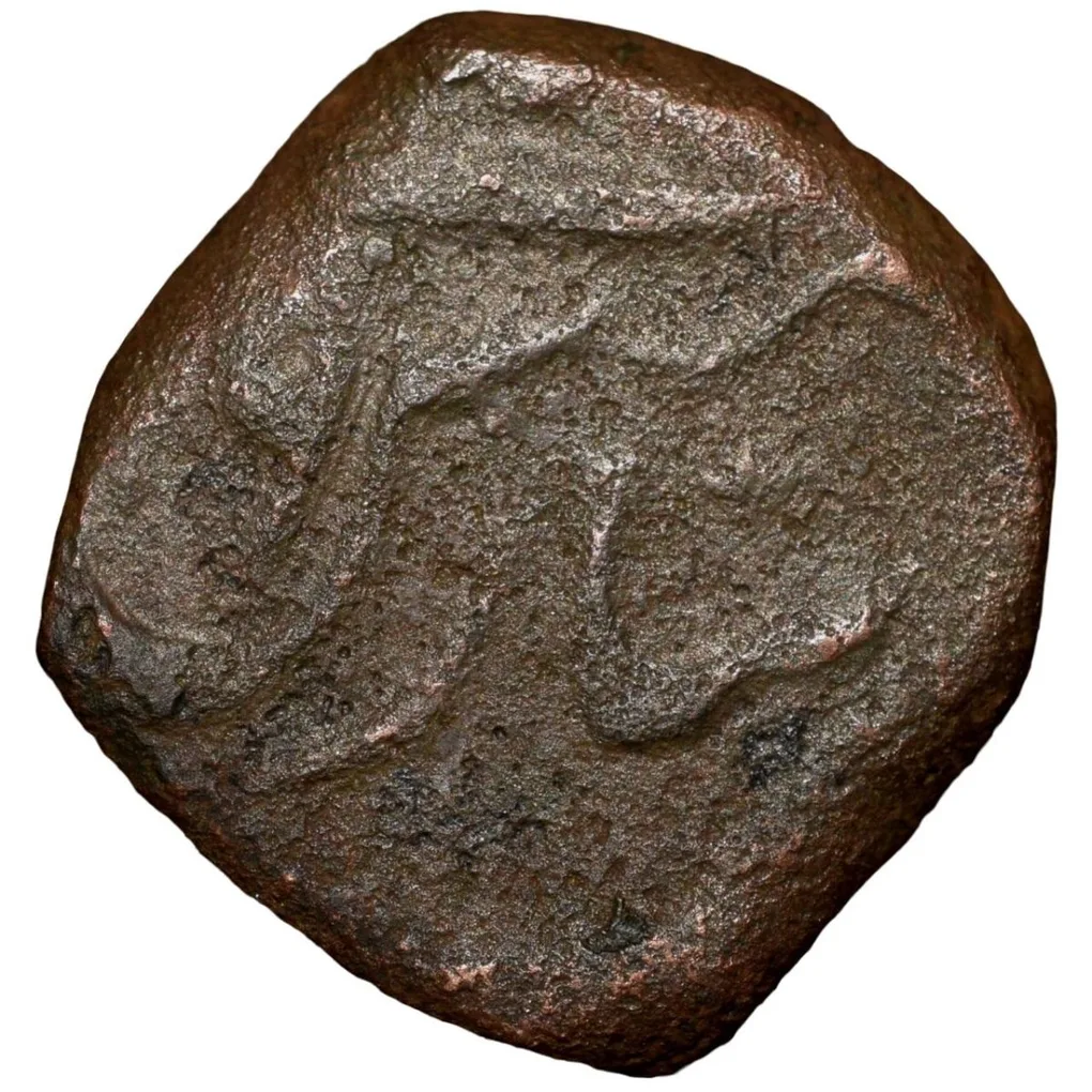 Copper Paisa of Bengal Presidency (AD 1759-1806) Banaras Mint KM15 Very Rare