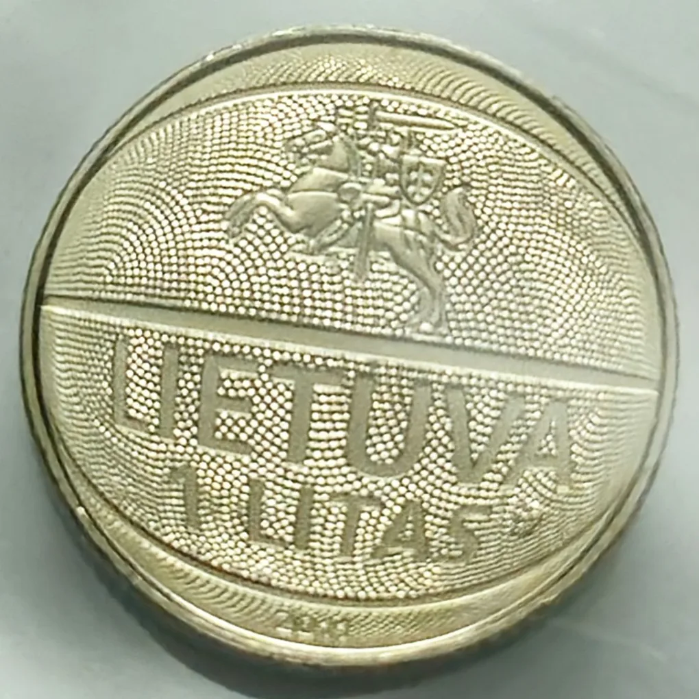 Lithuania Basket Ball Coin UNC