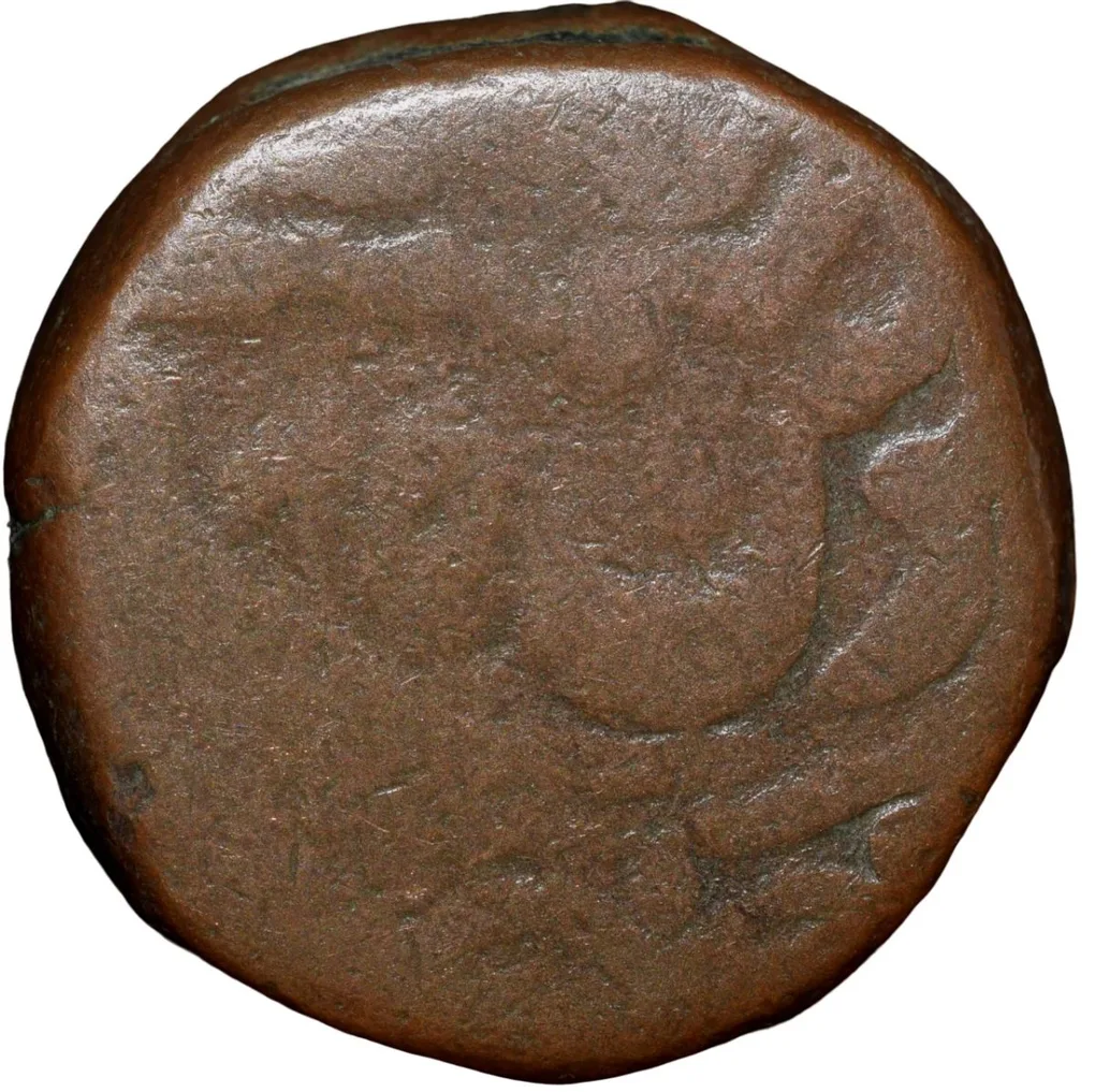 Copper Takka (2 Paisa) of Bijy Singh (AD 1752-1792) of Jodhpur State KM13