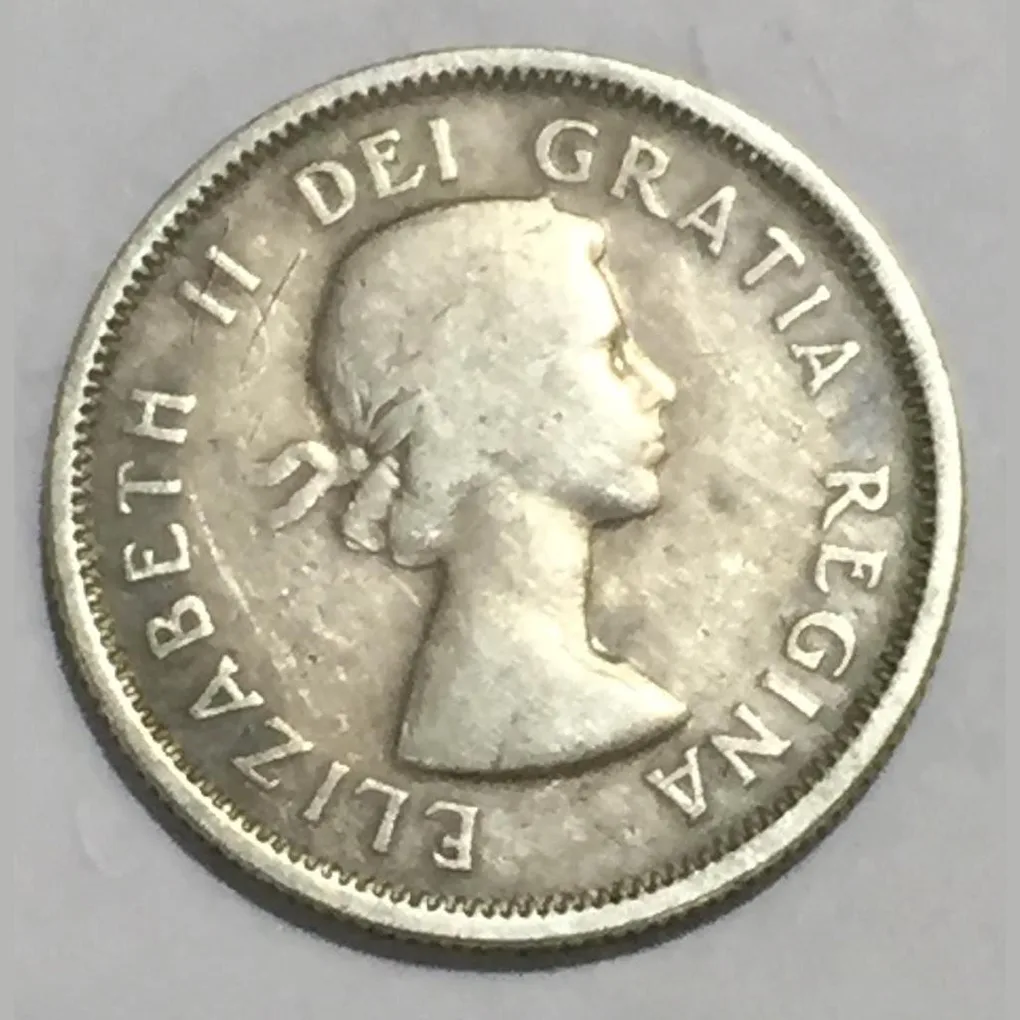 1953 Canada 25cenis Coin #1026