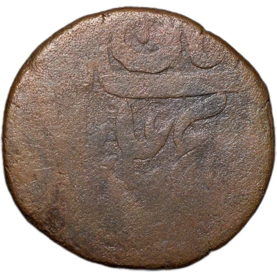 Copper Falus of Muhammad Ali Shah(AD 1837-42) of Awadh State KM305 Rare