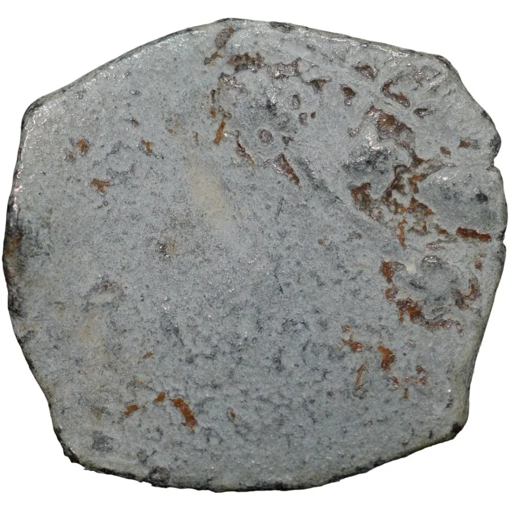 Lead Coin of Satavahan Dynasty(1st Cen. BC) from Paithan Region with Galloping Lion Right Rare