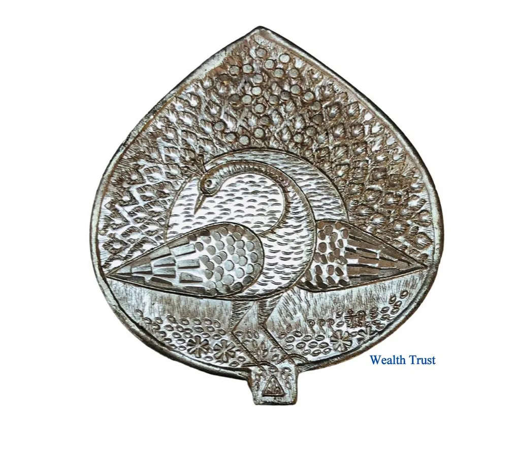 999 Pure Silver NM Issue Shree Ganesha Strike Extremely Unique and Rare 40 grams Vintage