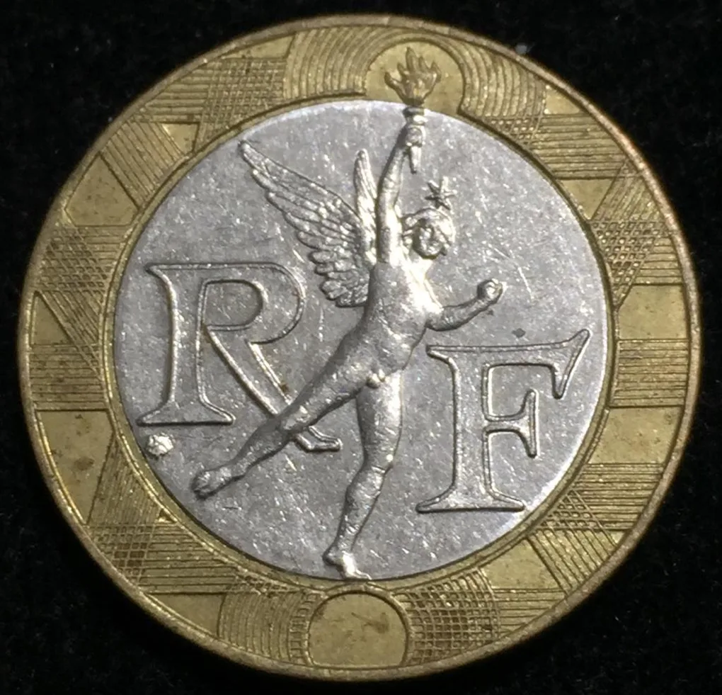 France 10 Francs 1992 Lowest Price Coin #L-168