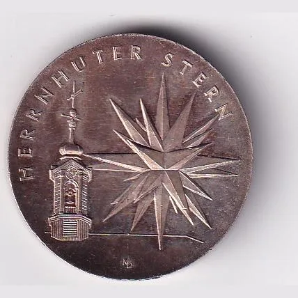 German 25 Euro 2022 "Herrnhunter Stern" (Christmas Star) Silver Coin weight 22gram #L-15