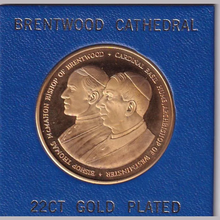 Bishop Thomas McMahon Bishop Of Brentwood Cathedral Mint Pack Set