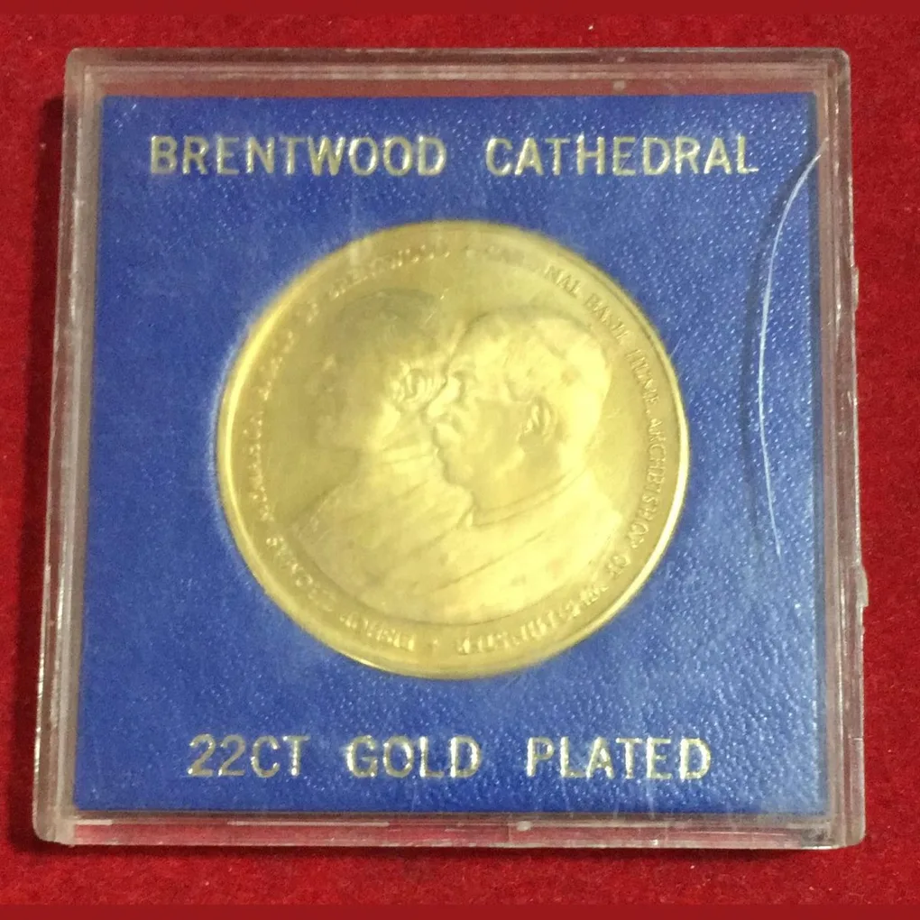 Bishop Thomas McMahon Bishop Of Brentwood Cathedral Mint Pack Set