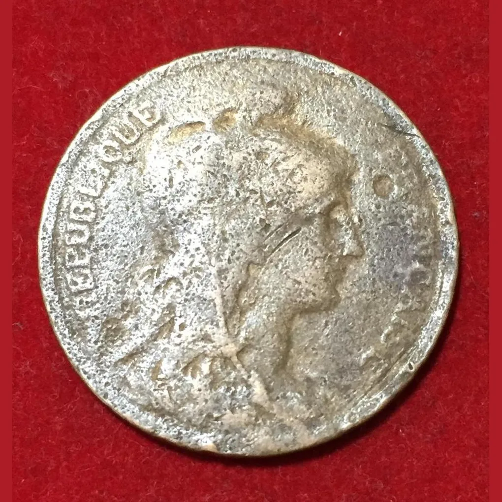 1917 France 10 Centimes Rare Coin Lowest Price #N104