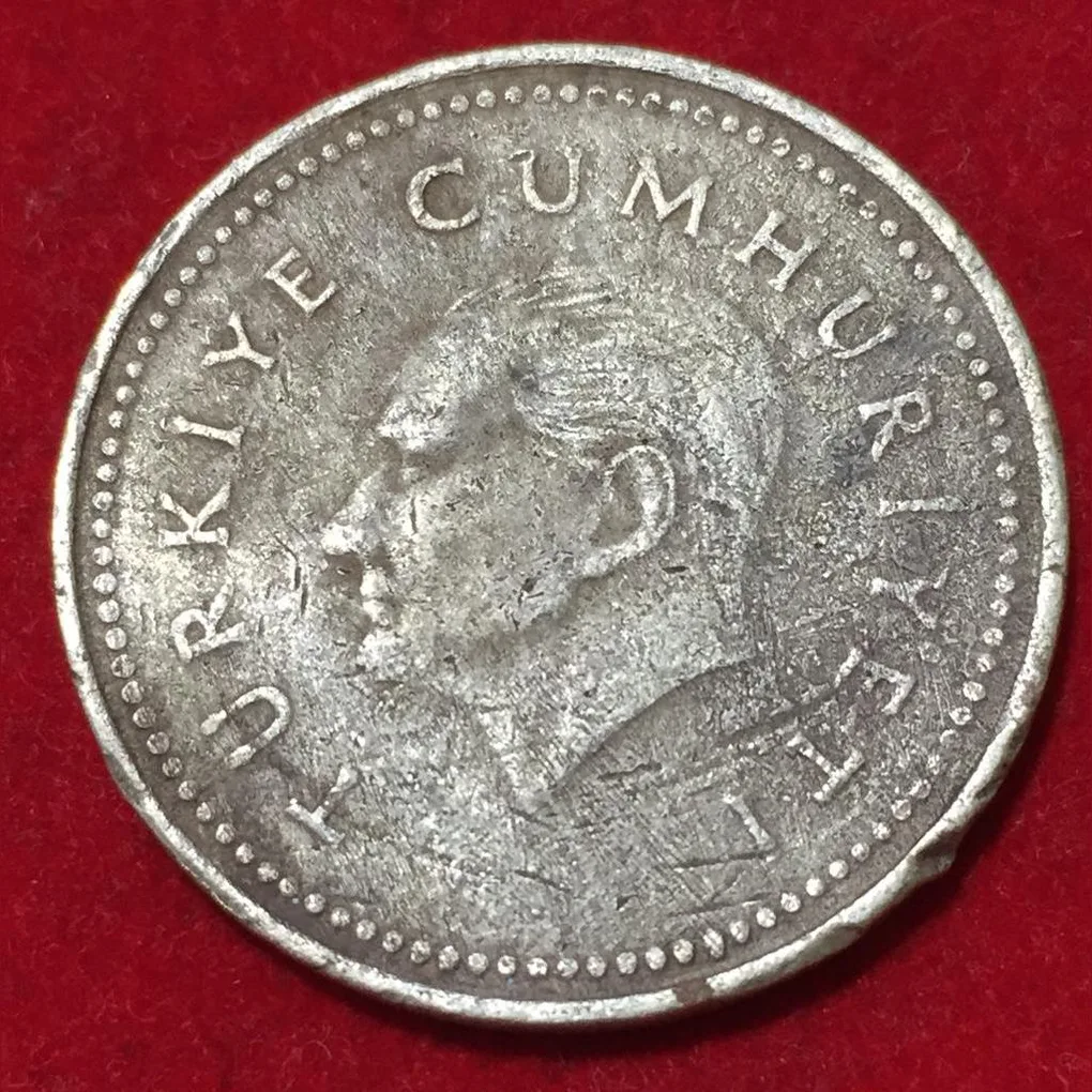 1993 Turkey 5000 Lira Rare Coin Lowest Price #N196