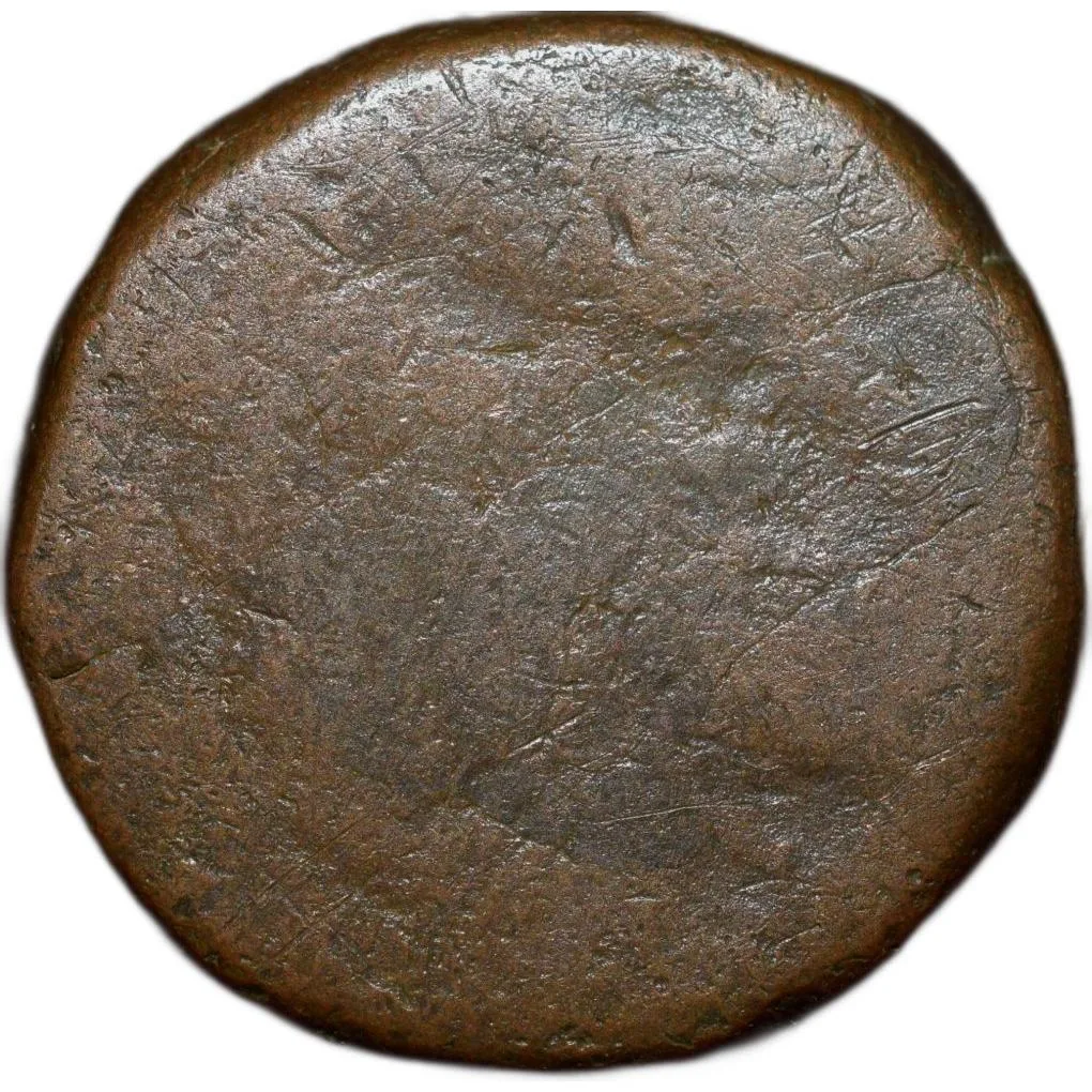 Copper Paisa of Jodhpur State (17th - 18th Cen. AD) of Nagor Mint Struck Type KM 172 Rare