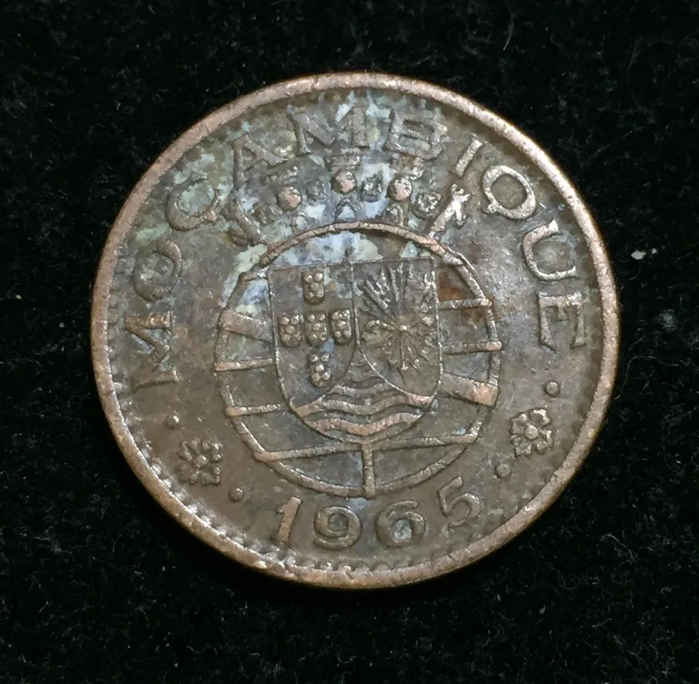 Mozambique 1 Escudo (1965) Rare Coin Lowest Price #L-375