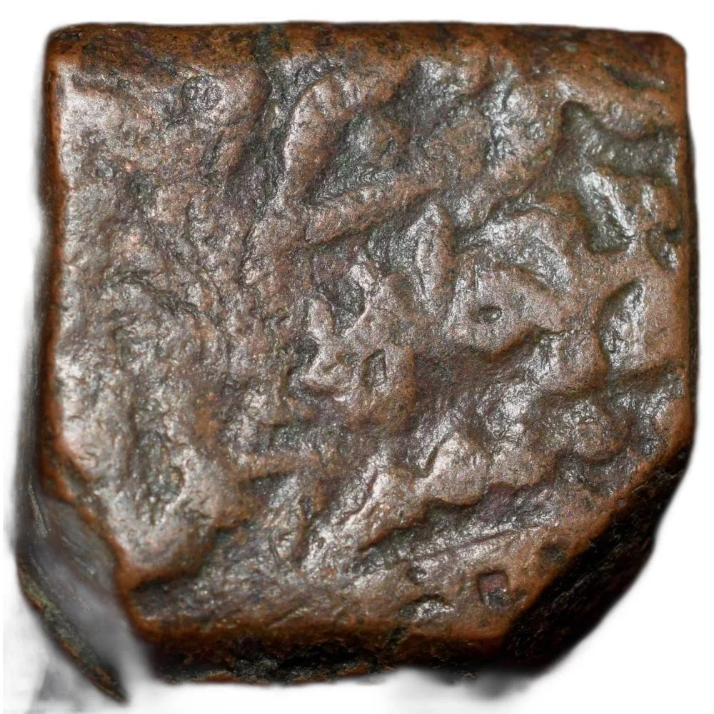 Copper 2 Paisa of Madan Singh(AD 1837-1845) of Jhalawar State KM Y2 Rare