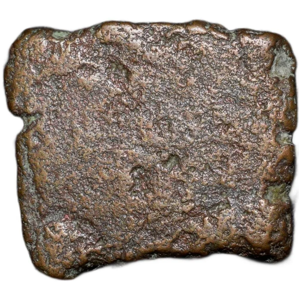 Copper Coin of Vijayaka (2nd Cen. BC) of Ujjaini Inscribed Very Rare