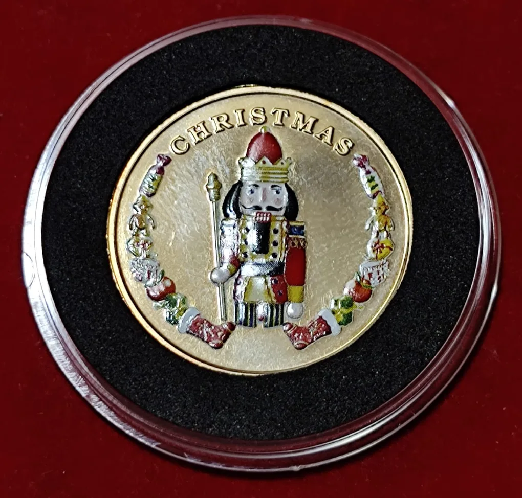 United Kingdom Medal - British Pobjoy Mint The Nutcracker With Capsool And Cover Gem Unc