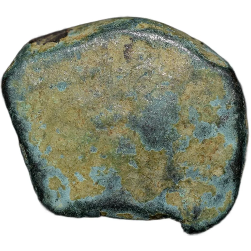 Copper Paisa of Gonds of Devogarh(15th - 16th Cen. AD) Flower in Dotted Circle KM2 RARE