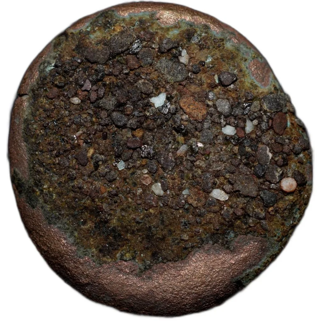 Copper Coin of Satavahan Dynasty (1st Cen. BC) with Elephant walking Right from Vidarbha
