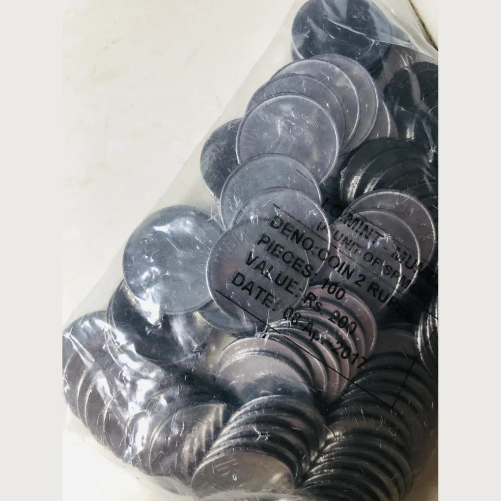 Rs 2 Republic India 100 Coin 2017 Rbi Seal Pack Lot Mumbai Mint Drop Issue Unique and Rare