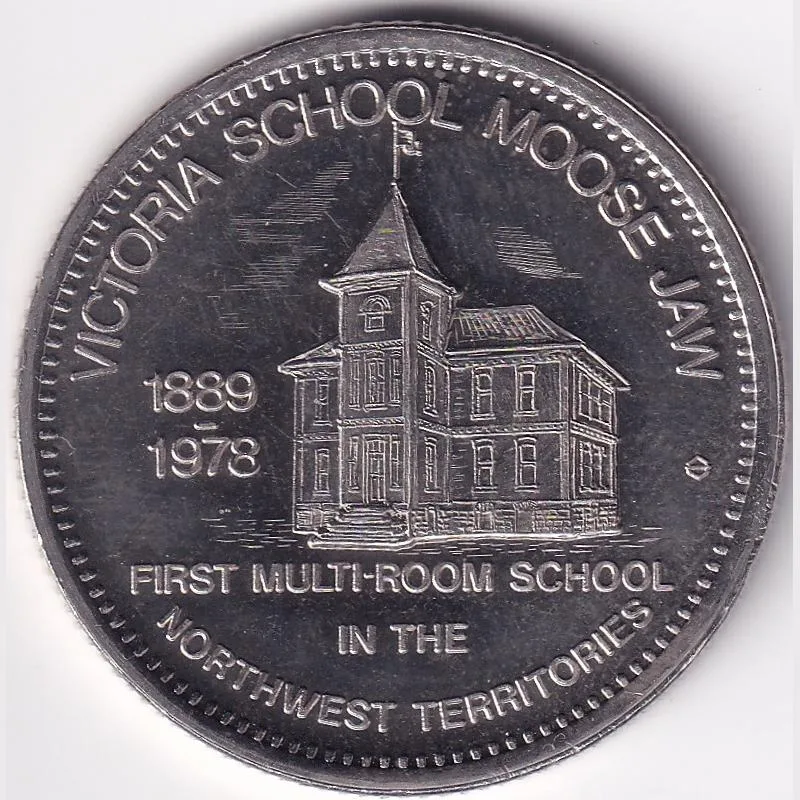Canada 1979 Moose Jaw Dollar Nickel 33 mm UNC Trade Token
