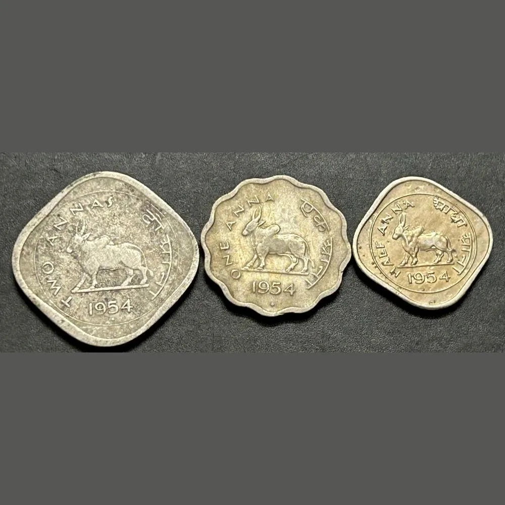 1954 bull Completely 3 pcs set