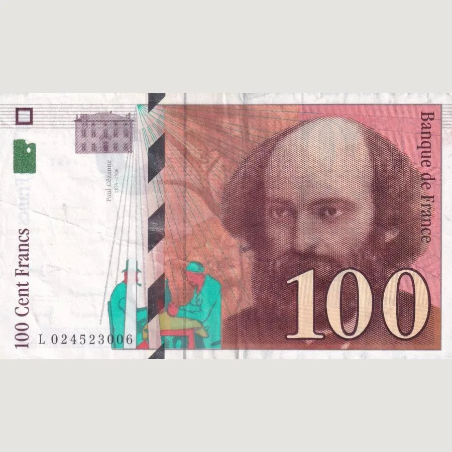 France 100 Francs 1997 Very Fine Condition Note Very Rare #5