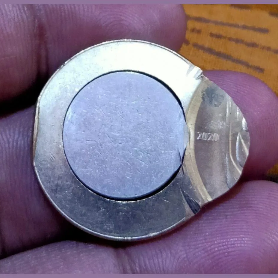10 Rupees New Issue Massive Off Center Error in UNC Grade.