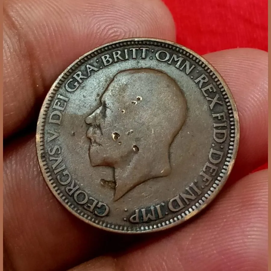 Great Britain Half Penny King George-V in Collectable Grade.