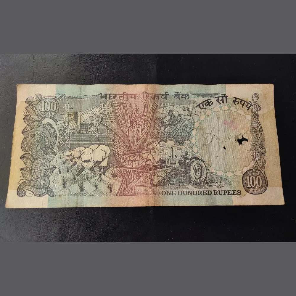 former Prime minister and governor Manmohan Singh hundred rupees agriculture issue