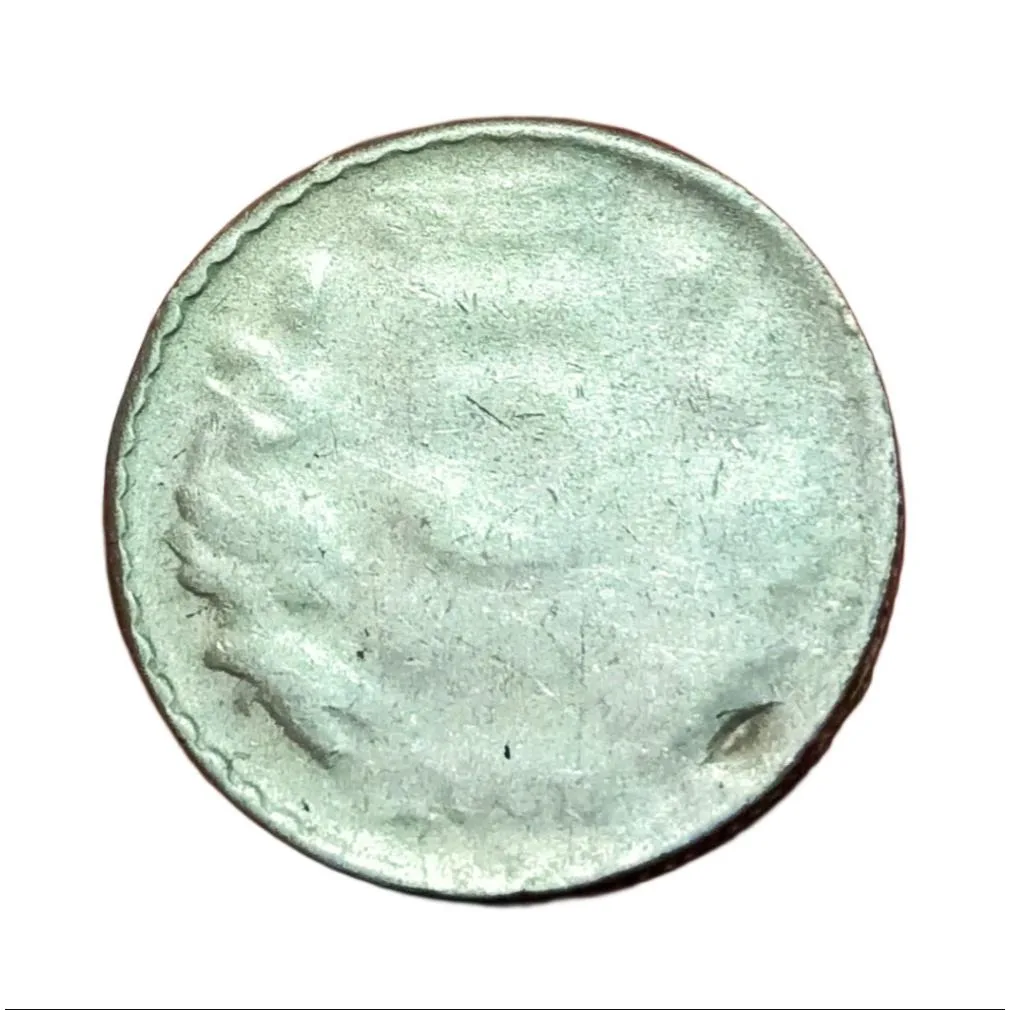 5 Rupees Cu/Ni Reverse WEAK Struck Die FILL Error in Collectable Grade.