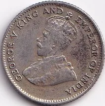 Straits Settlements 1927 George Fifth Silver Coin #S457