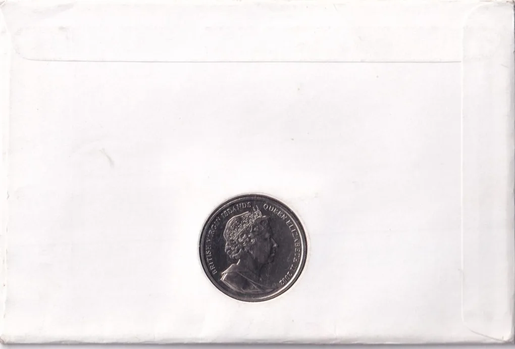 British Virgin Islands 1 Dollar - Elizabeth II Queen Mother and Prince Charles 2002 Gem Unc Coin