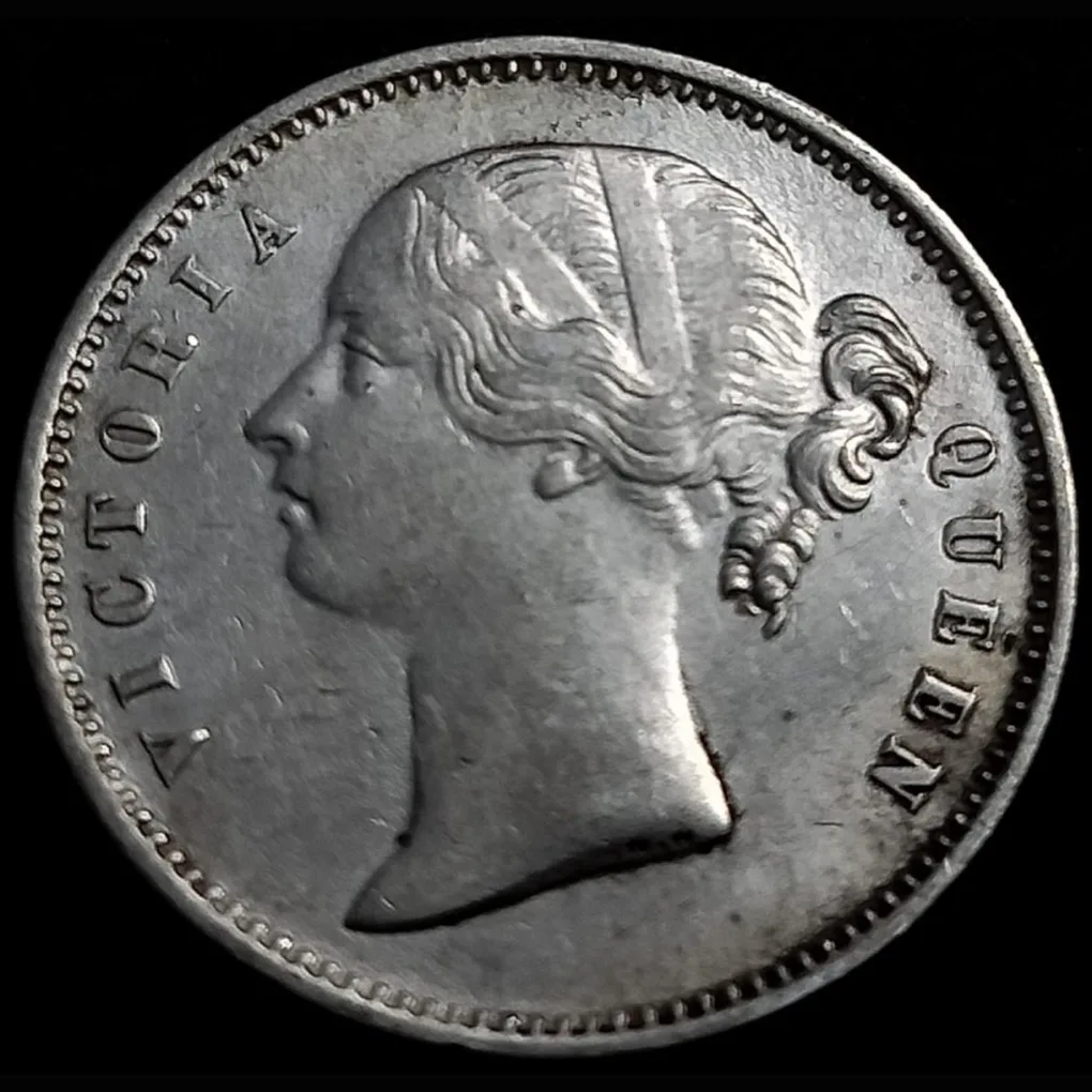 Half Rupee 1840 Victoria Queen