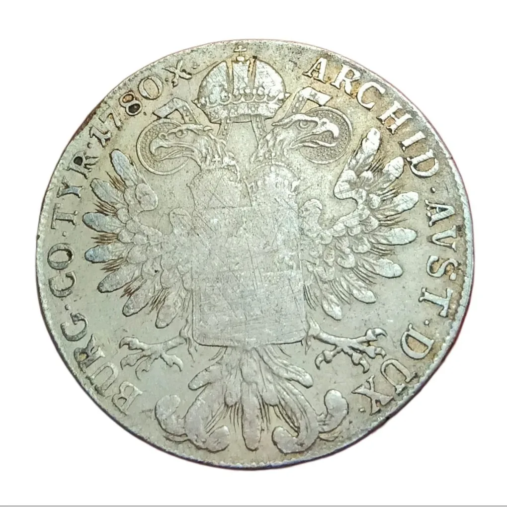 Australia Silver 1 Thaler 1780 Maria Theresa Crown Size W=28g D=41mm "S.F." Type**RARE** Collectable