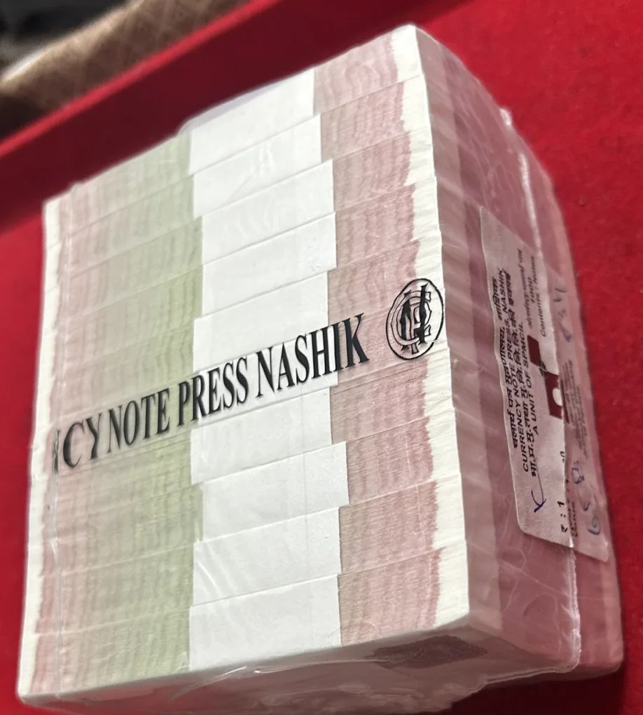 Rare 1 Rupee 2019 Rare Date Complete RIM Sealed Mint Packed 1000 Notes GEM UNC