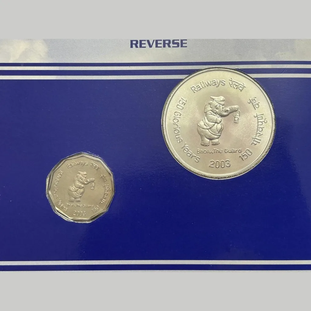 150 Glorious Years Railways (Unc Set) Kolkatta mint