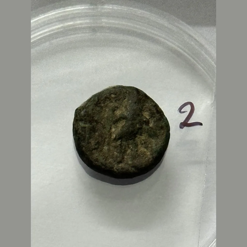 Ancient Shiv Putli Standing Coin 4.540 GMS Ujjain Mint
